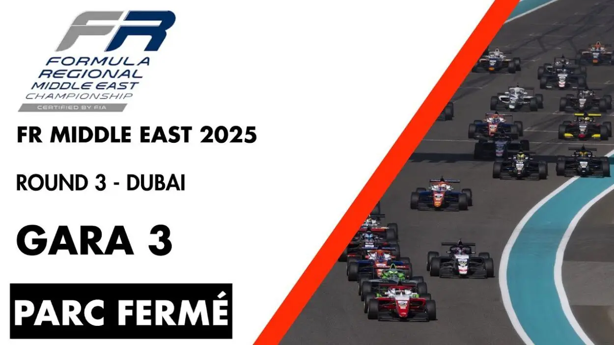 Formula Regional Middle East | Dubai 2025, Gara 3 [DIRETTA VIDEO LIVE]