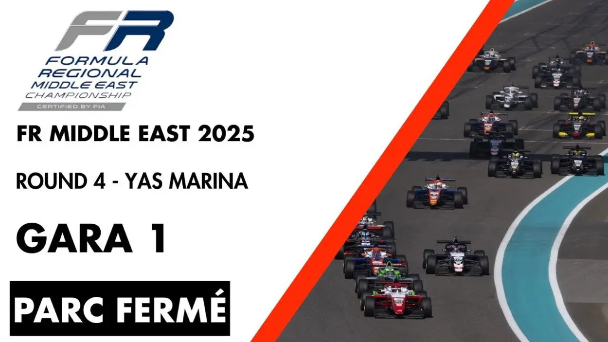 Formula Regional Middle East | Abu Dhabi 3 2025, Gara 1 [DIRETTA VIDEO LIVE]
