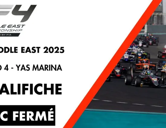 F4 Middle East | Abu Dhabi 3 2025, Qualifiche [DIRETTA VIDEO LIVE]