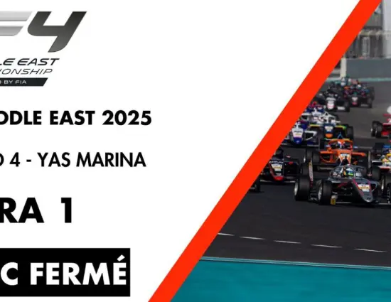 F4 Middle East | Abu Dhabi 3 2025, Gara 1 [DIRETTA VIDEO LIVE]