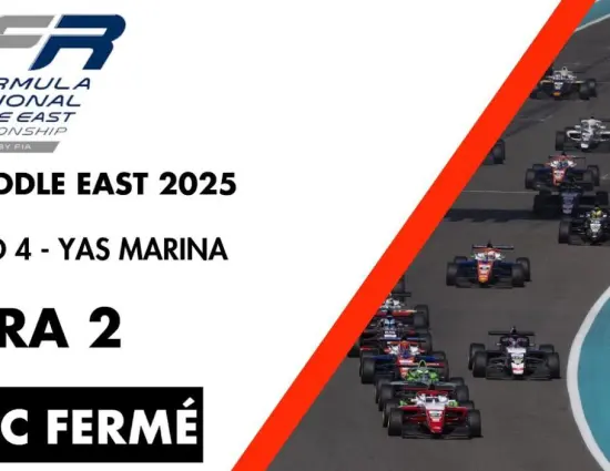 Formula Regional Middle East | Abu Dhabi 3 2025, Gara 2 [DIRETTA VIDEO LIVE]