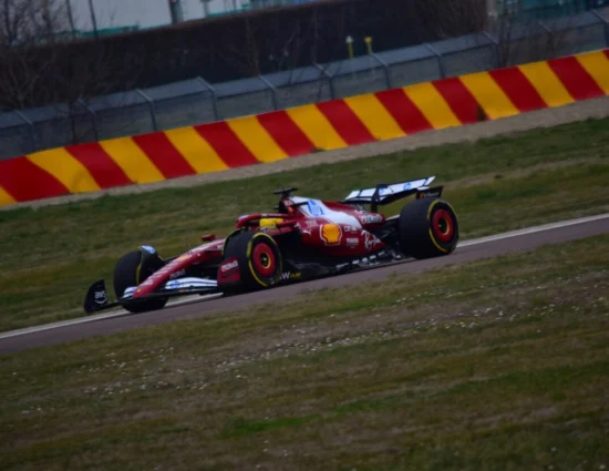 F1 | Ferrari SF-25, iniziato il turno di Lewis Hamilton a Fiorano