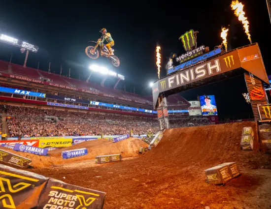 Supercross | Tampa 2025, Anstie: “Dopo l’incidente di Brown ho un po’ mollato”