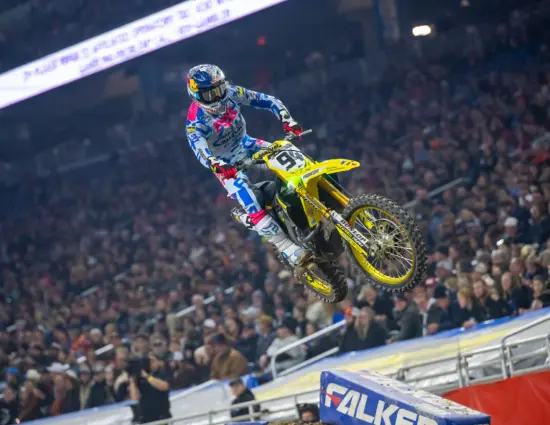 Supercross | Detroit 2025, Roczen: “Ormai c’è lo stigma di quando duello con Webb, ma ho fatto il possibile”