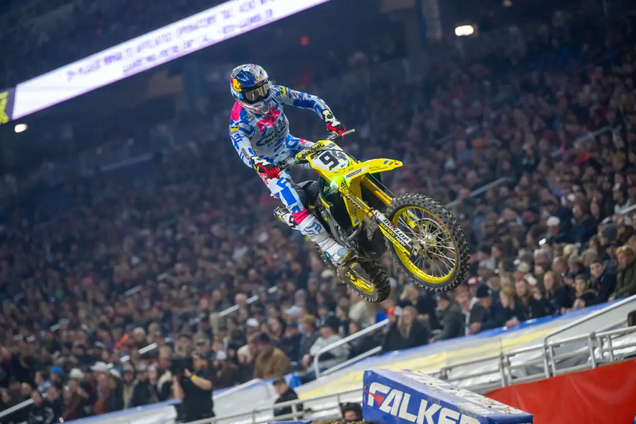 Supercross | Detroit 2025, Roczen: “Ormai c’è lo stigma di quando duello con Webb, ma ho fatto il possibile”