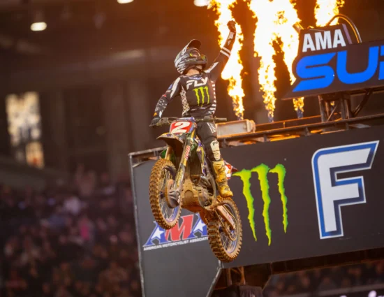 Supercross | Arlington 2025, Webb: “Ho sentito il pubblico gridare, non ci volevo credere”