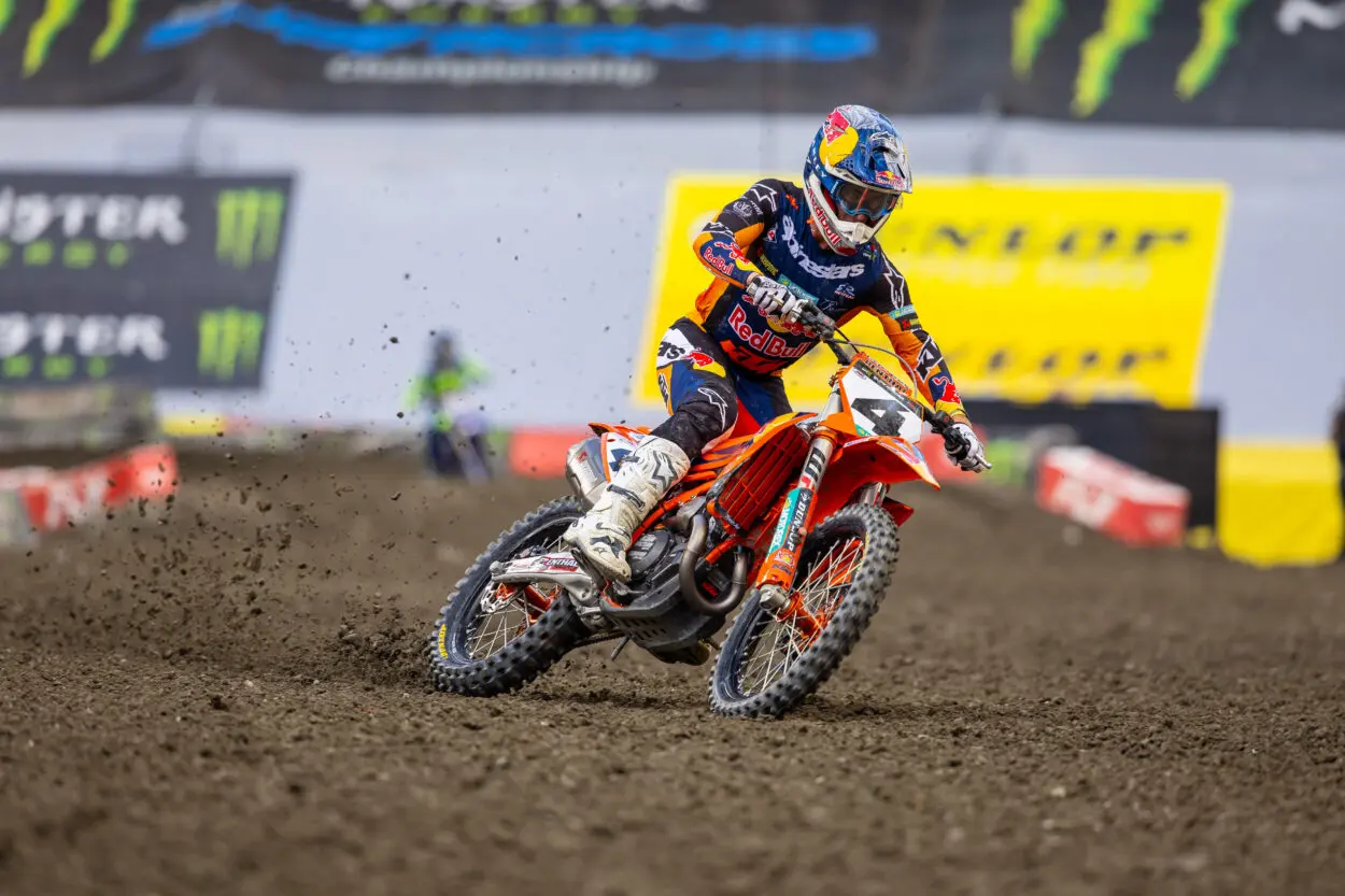 Supercross | Seattle 2025, Sexton: “Quando Webb mi ha superato, ho capito che avrei dovuto ripassarlo subito…”