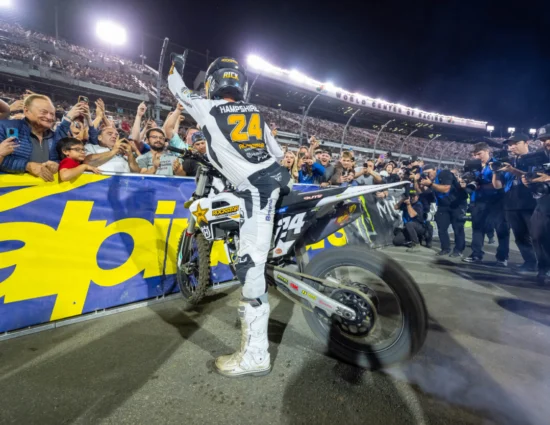 Supercross | Daytona 2025, Hampshire: “Ho vinto per mio padre”
