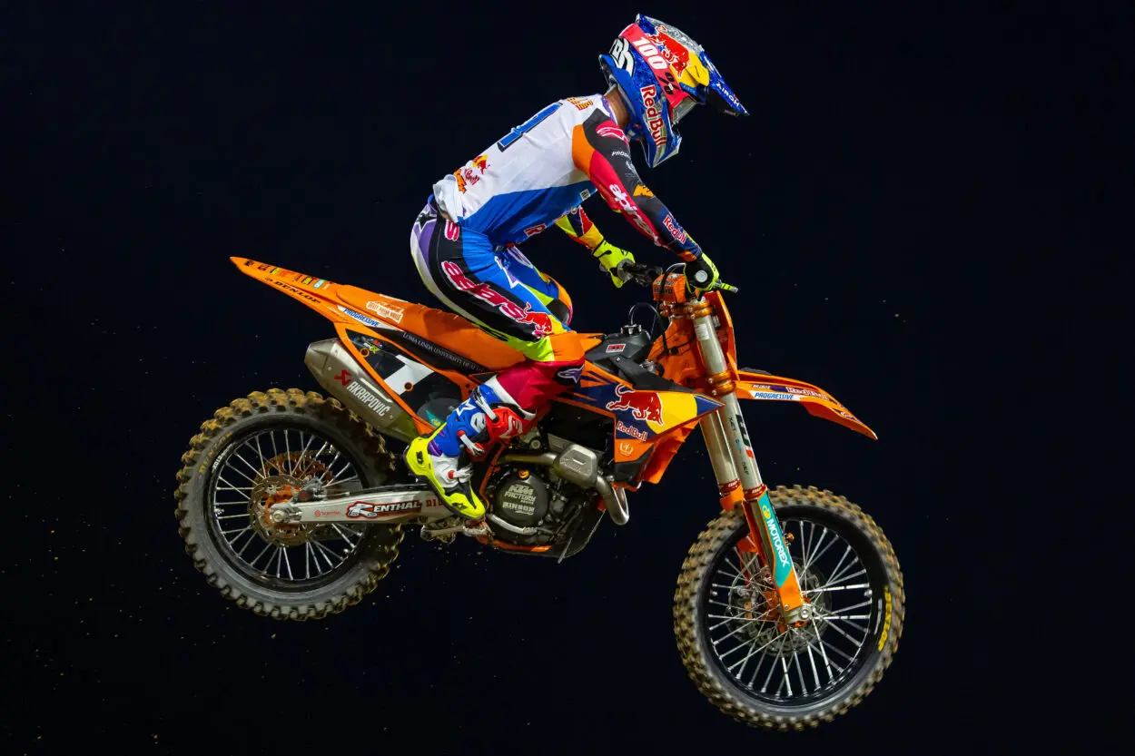 Supercross | Daytona 2025, Vialle: “Eravamo tutti sullo stesso piano, ho commesso qualche errore”