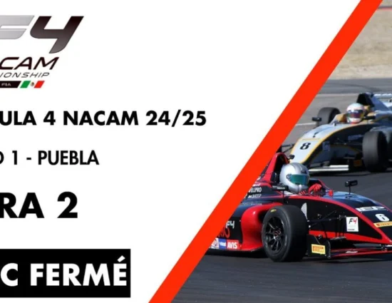 F4 NACAM | Puebla 2025, Gara 2 [DIRETTA VIDEO LIVE]