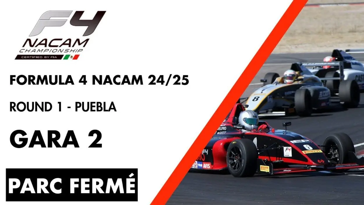 F4 NACAM | Puebla 2025, Gara 2 [DIRETTA VIDEO LIVE]