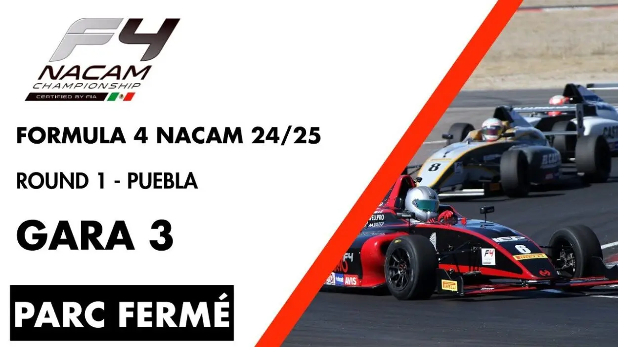 F4 NACAM | Puebla 2025, Gara 3 [DIRETTA VIDEO LIVE]