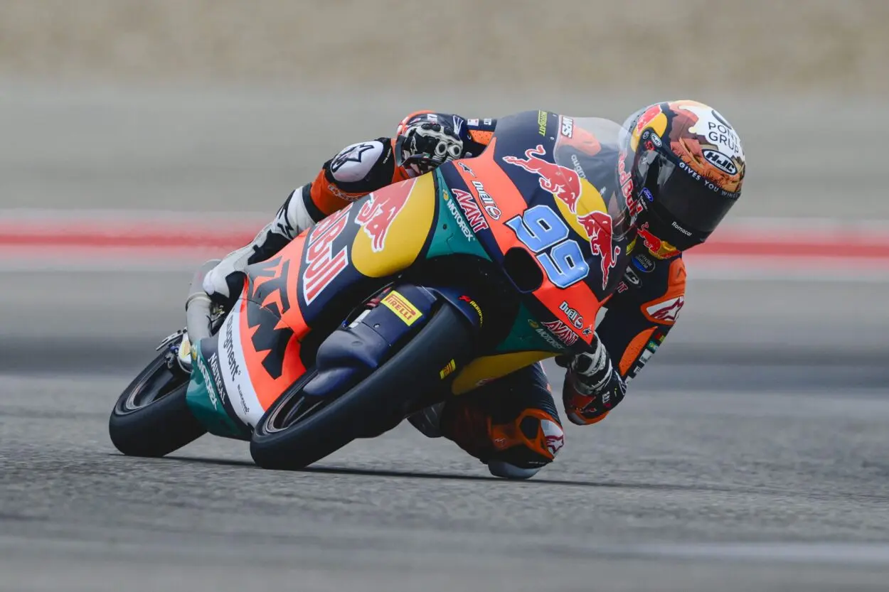 Moto3 | GP Americhe 2025, Gara: José Antonio Rueda stravince ad Austin, primo podio per Bertelle