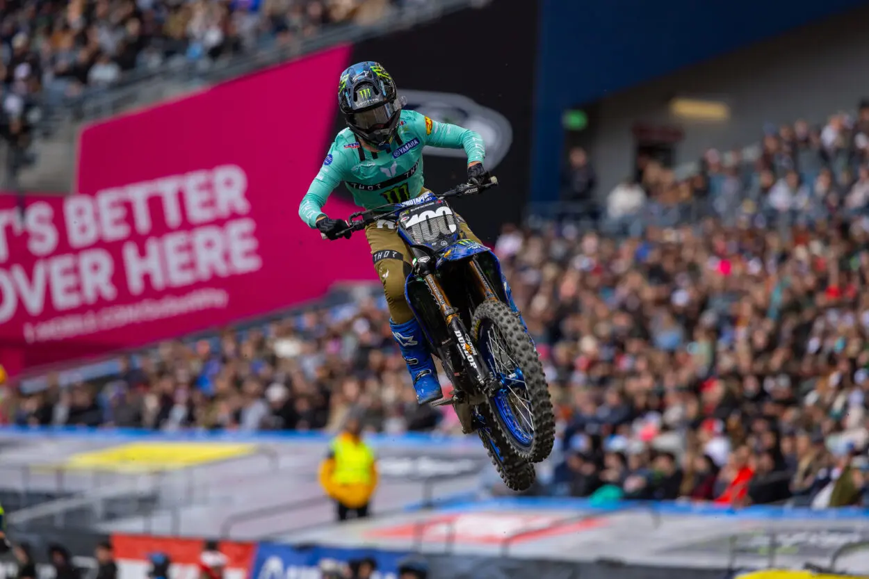 Supercross | Seattle 2025, Davies: “È servito tanto lavoro per arrivare a questa vittoria”