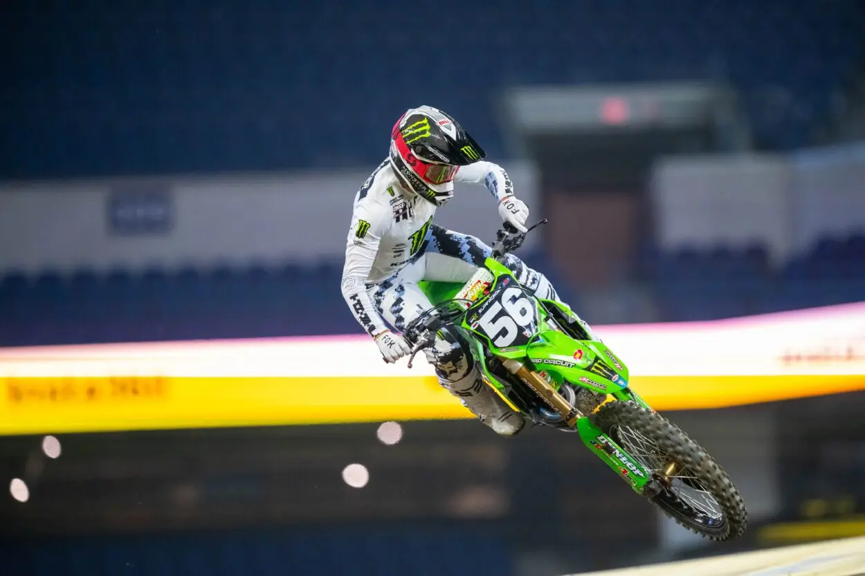Supercross | Indianapolis 2025, Hammaker: “Ho cercato di tenere un ritmo alto nei primi giri”