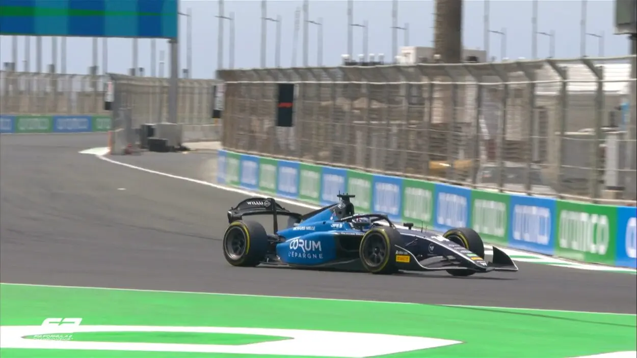 F2 | GP Arabia Saudita 2025, FP: Martins in testa nella prima sessione del weekend, Minì e Fornaroli in Top 10