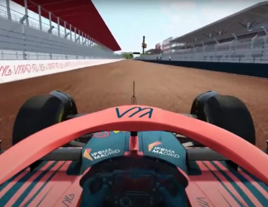 F1 | Il primo giro virtuale del circuito di Madrid. Un po’ di Jeddah, un po’ di Miami e un banking alla Zandvoort per un mix insapore