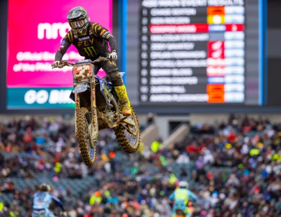Supercross | Philadelphia 2025, Webb: “Ho cercato di rimontare velocemente come Sexton, ma è stato più bravo”