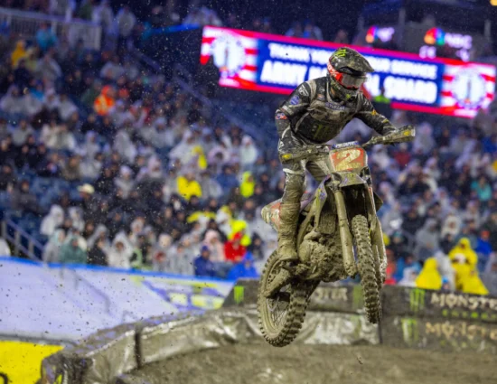 Supercross | Foxborough 2025, Webb: “Non so cosa sia successo all’ultimo giro, sono entusiasta del podio”