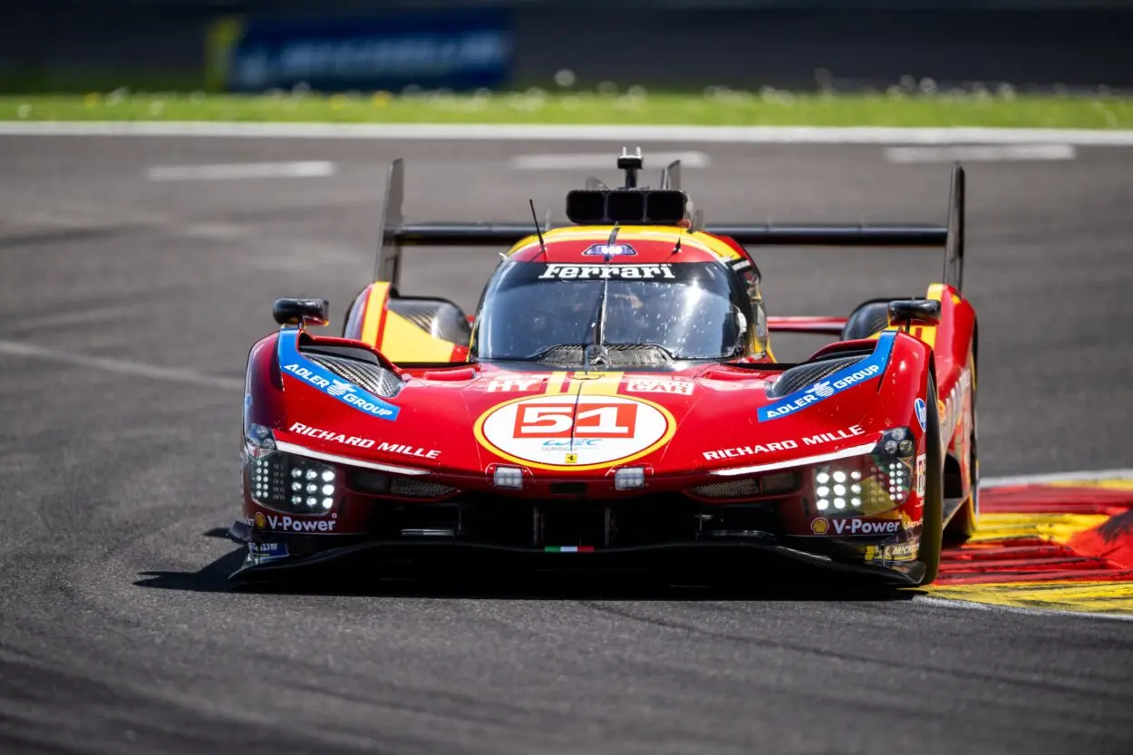 WEC | 6 ore di Spa-Francorchamps 2025: Ferrari pigliatutto, vittoria della #51 in Hypercar sulla #50, Vista AF Corse #21 trionfa nella LMGT3