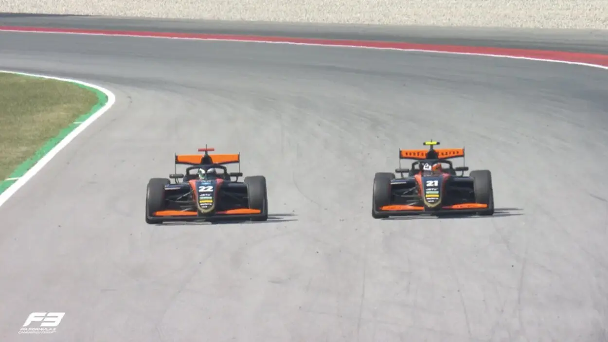 F3 | GP Spagna 2025: doppietta Van Amersfoort Racing nella Sprint Race, Domingues vince su Ramos. Tsolov, 3°, guadagna su Camara