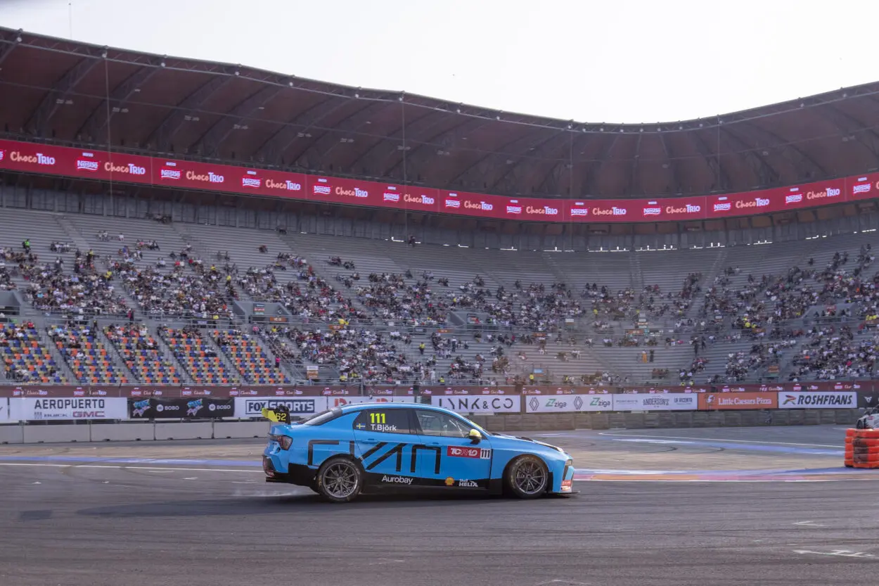 TCR World Tour | Mexico City 2025, Thed Björk: “Mi sono trovato bene con la vettura e sono felice di come ho guidato”