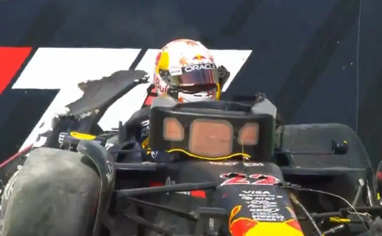F1 | GP Emilia-Romagna 2025, volo e capottamento di Tsunoda in Q1, bandiera rossa. Pilota ok, RB21 distrutta
