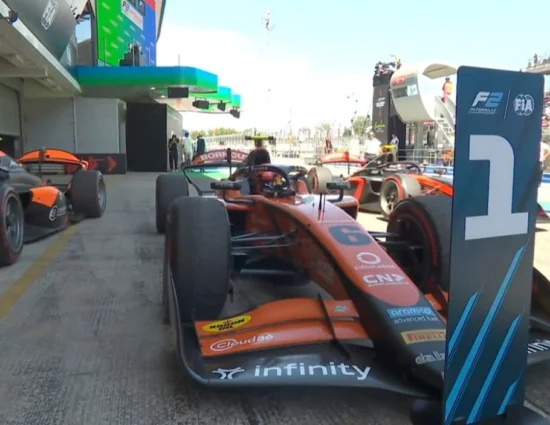 F2 | GP Spagna 2025, Sprint Race: la Safety Car premia Verschoor, Dunne e Villagomez a podio
