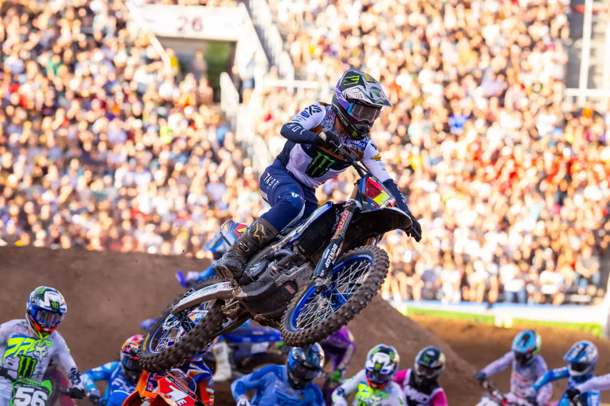 Supercross | Salt Lake City 2025, Deegan: “Ho sentito tante moto dietro di me, pensavo che mi sarebbero saltati addosso”