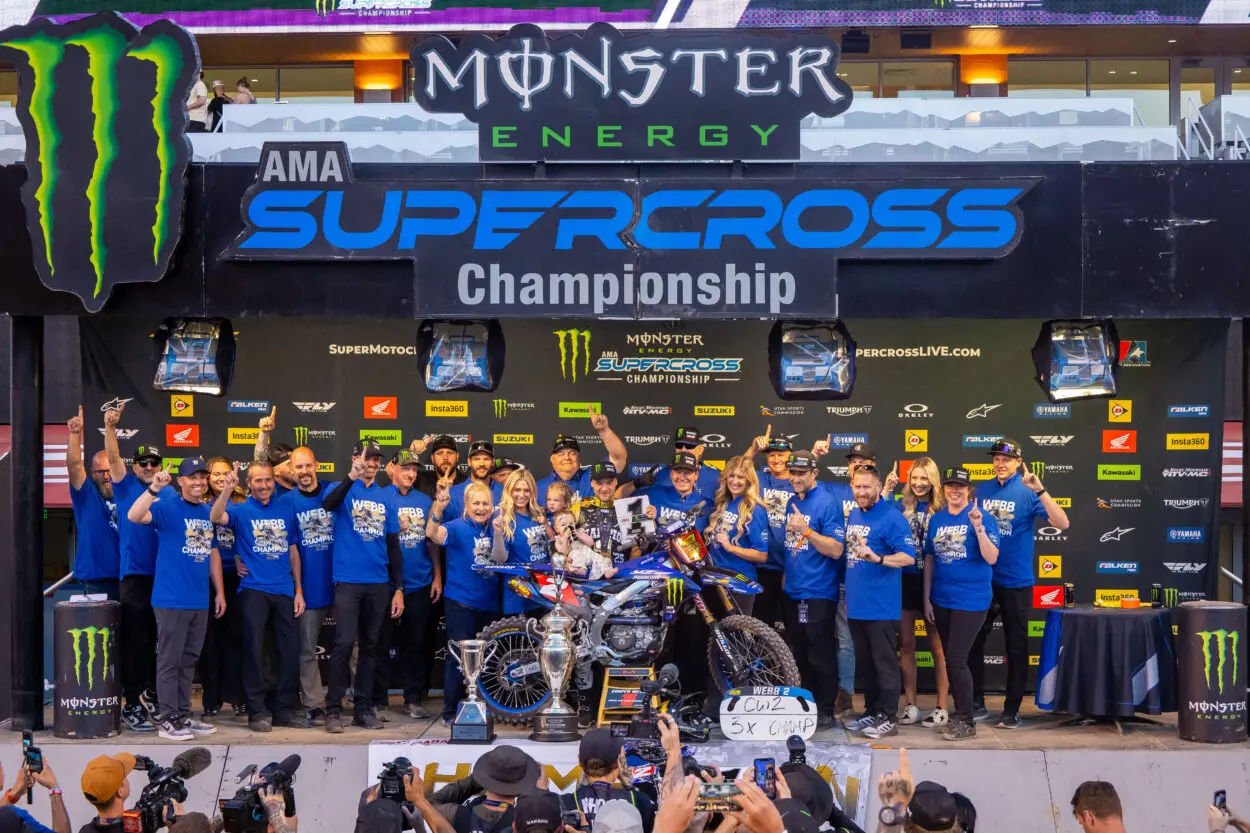 Supercross | Salt Lake City 2025, Webb: “Non bisogna mai smettere di credere in noi stessi”