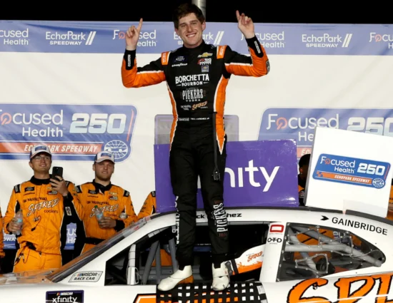 NASCAR | Xfinity Series, Atlanta #2 2025: Nick Sanchez si difende nel finale e conquista il primo successo nella classe intermedia