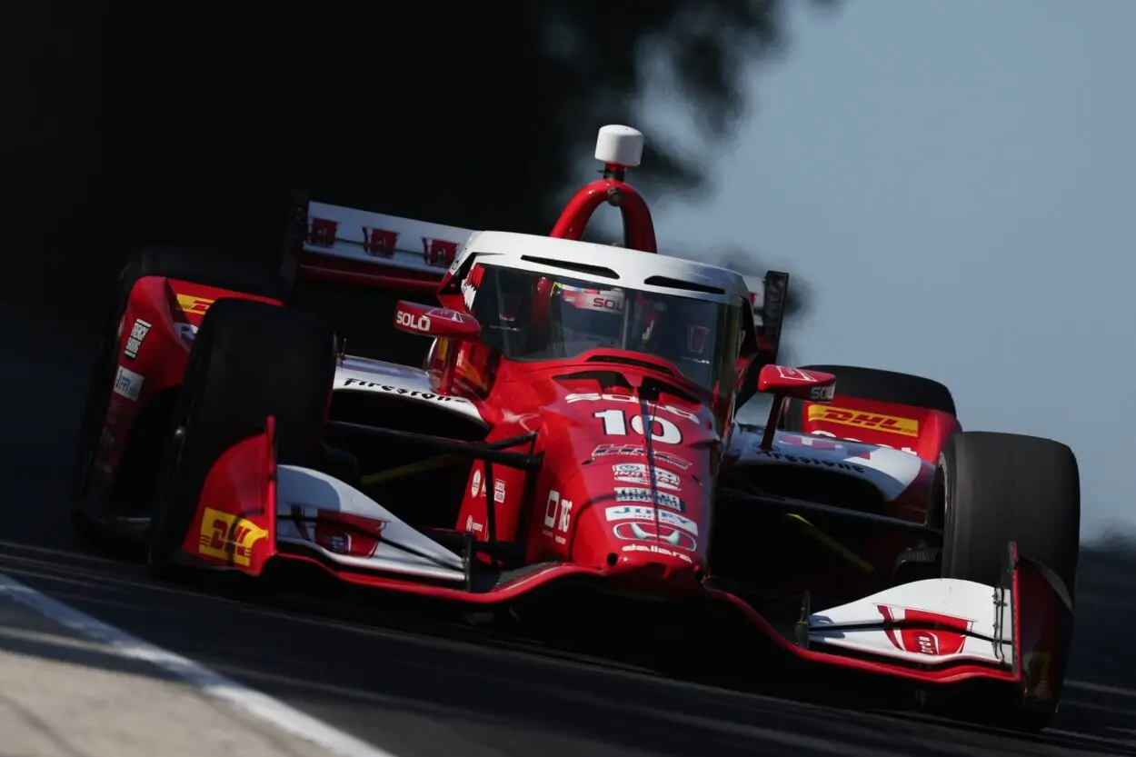 IndyCar | GP Road America 2025: dal caos la spunta ancora Palou, sesta vittoria su nove gare. Rosenqvist e Ferrucci a podio, altro disastro Penske