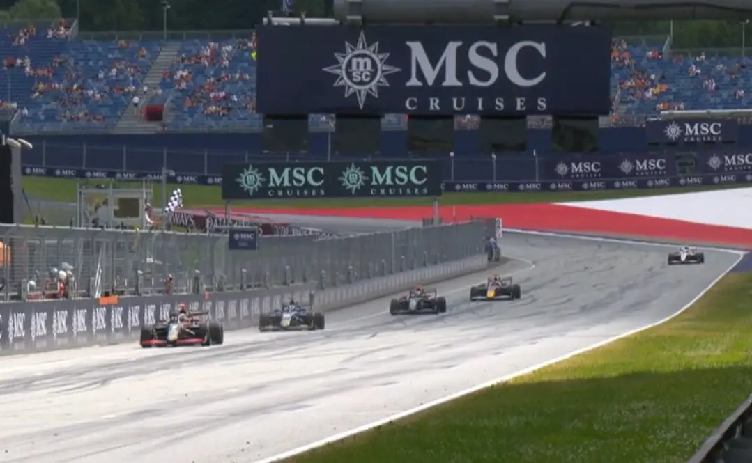 F3 | GP Austria 2025, Sprint Race: James Wharton conquista la prima vittoria in categoria, sul podio Giusti e Ugochukwu