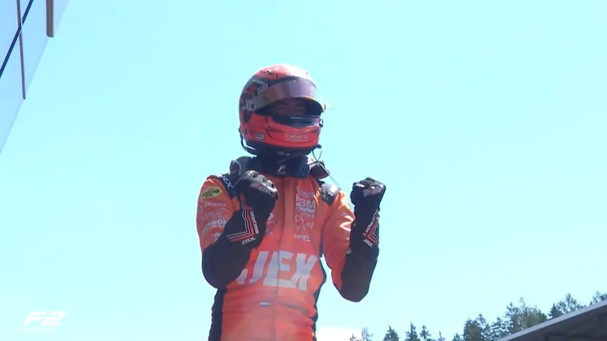 F2 | GP Austria 2025, Feature Race: Verschoor trionfa ed è leader del campionato