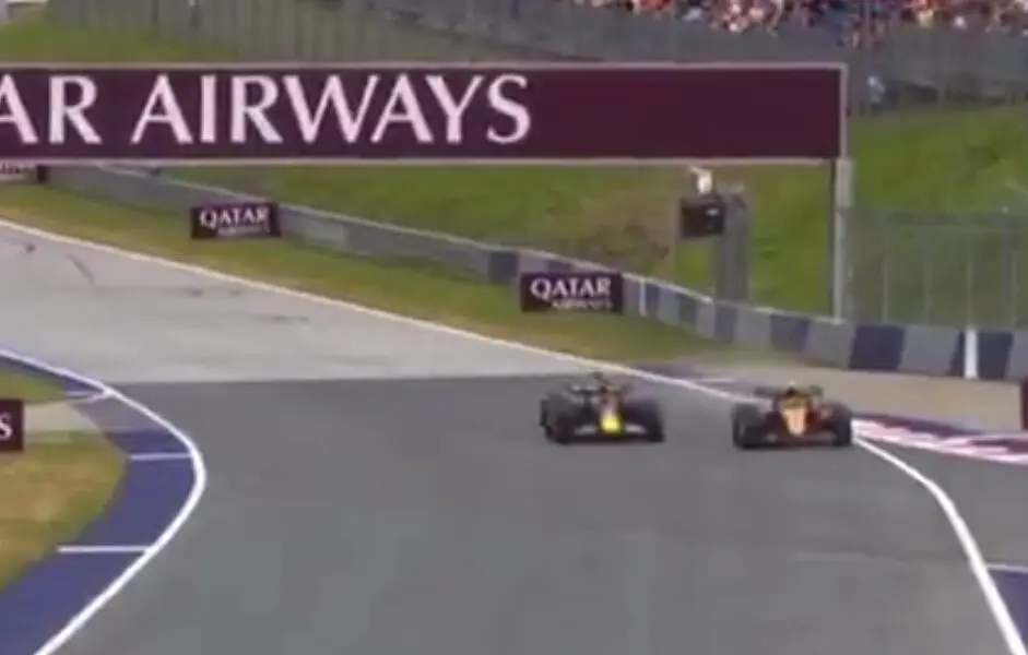 F1 | GP Austria 2025, la manovra pericolosa (non rilevata) di Norris su Verstappen nelle FP2