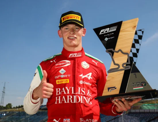 Formula Regional Europe | Ungheria 2025: Slater conquista Gara 2, Al Dhaheri e De Palo chiudono il podio