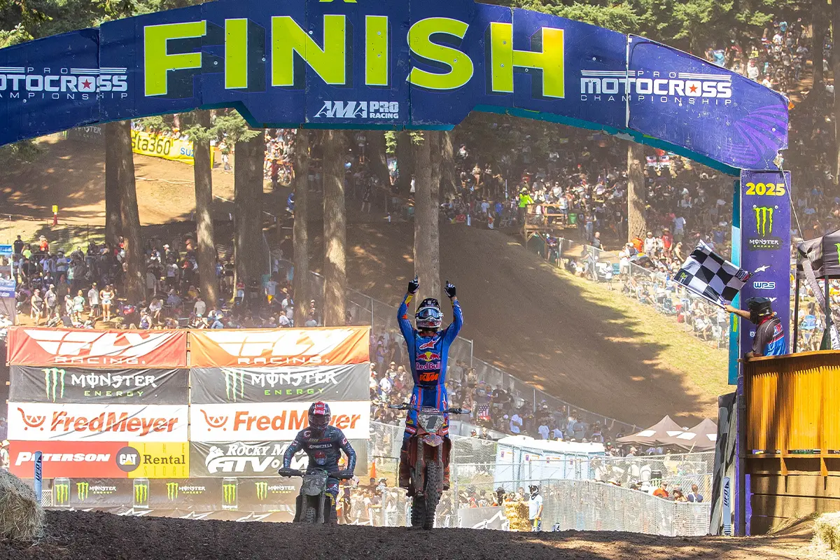 National | Chase Sexton interrompe la striscia vincente di Jett Lawrence a Washougal