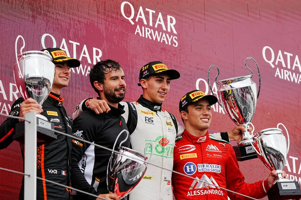 F3 |  GP Belgio 2025: può Silverstone aiutare Boya, Nael e Leon a tornare sul podio a Spa?