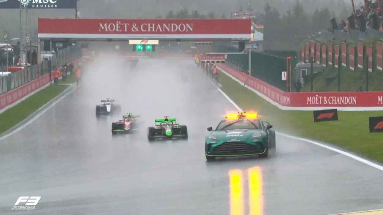 F3 | GP Belgio 2025: Feature Race cancellata per maltempo