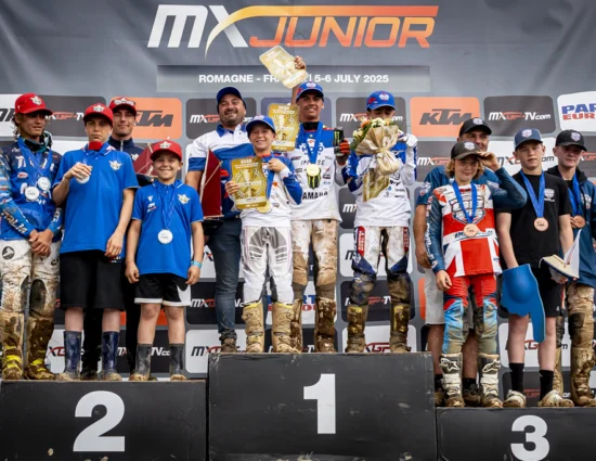 MXJunior | Trionfo francese nel mondiale juniores a Romagné, Mantovani argento in 125cc