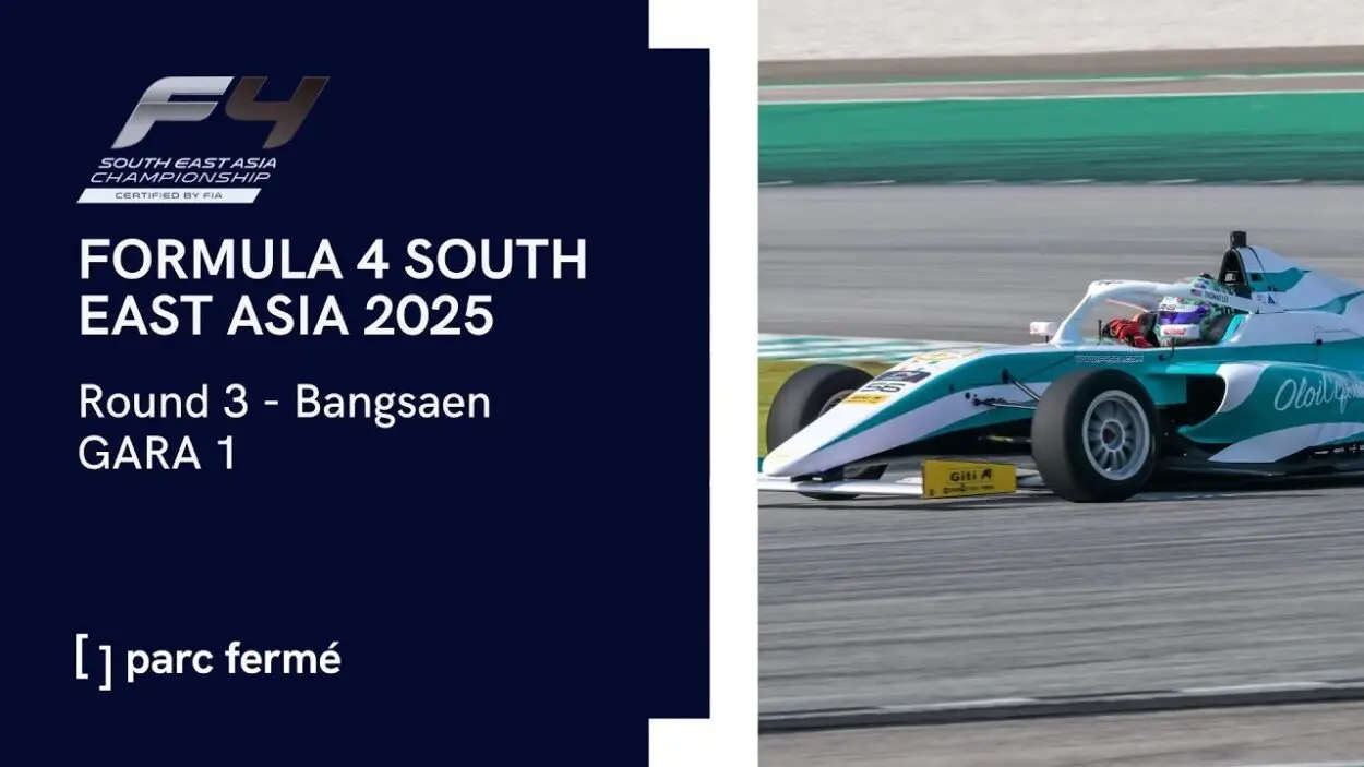 Parc Fermé | F4 South East Asia: Bangsaen 2025, Gara 1 [LIVE VIDEO]
