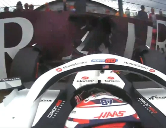 F1 | GP Gran Bretagna 2025, 10 posizioni di penalità a Bearman per il l’incidente in FP3 con bandiera rossa