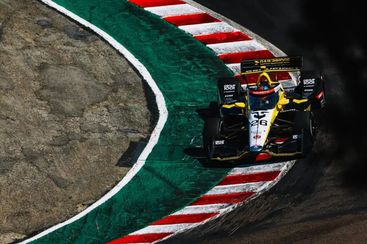 IndyCar | GP Monterey 2025, warm-up: Colton Herta svetta nell’ultima sessione di prove