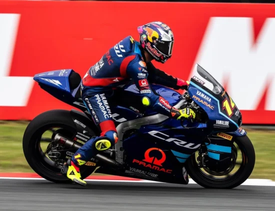 Moto2 | GP Cechia 2025, FP1: Arbolino e Guevara segnano la doppietta Pramac sul bagnato