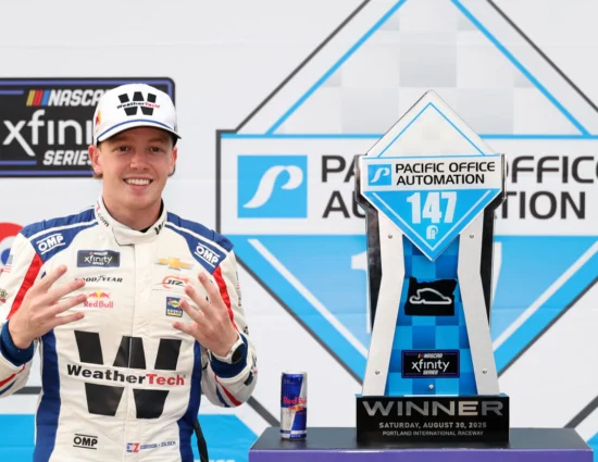 NASCAR | Xfinity Series, Portland 2025: Connor Zilisch rischia, ma porta a casa l’ottava vittoria stagionale