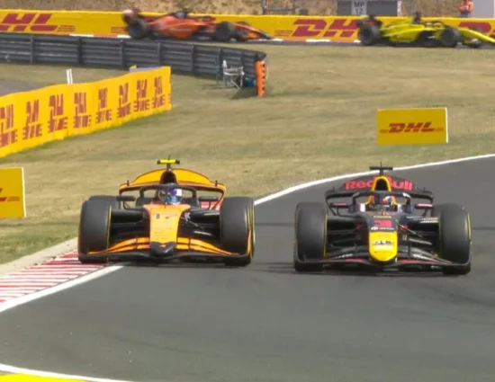 F2 | GP Ungheria 2025, Sprint Race: Josep Maria Martí vince resistendo a Dunne all’ultimo giro