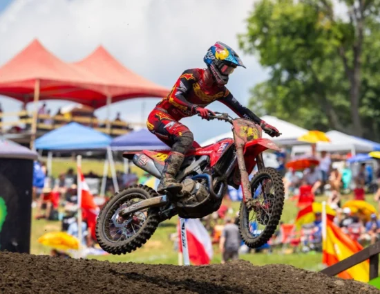 National | Unadilla 2025, 450cc Moto 2: Jett Lawrence fa doppietta ed è di nuovo campione