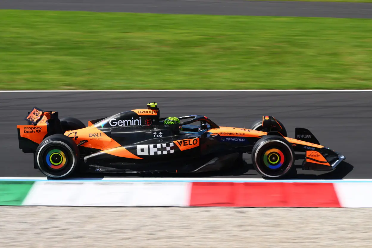 F1 | GP Italia 2025, FP3: Norris davanti a tutti, Leclerc vicinissimo (+0.021), poi Piastri. Hamilton 7°, Antonelli 9°