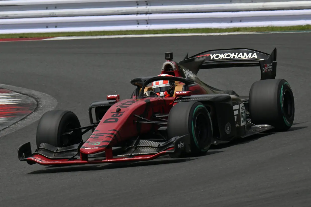 Super Formula | Effettuati i primi test con carburanti a zero emissioni di carbonio al Fuji