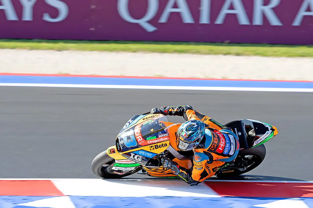Moto2 | GP San Marino 2025, FP2: Vietti da record a Misano, Arbolino torna davanti
